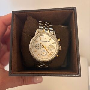 Michael Kors Two-Tone Chronograph Watch
